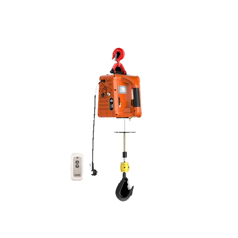 220V Household Small Elevator Small Lifting Device Manual Hand Ratchet Winch Lifting Crane Chain Block Lever Hoist