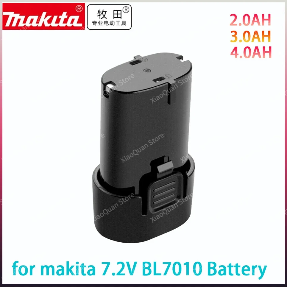 Makita 7.2V 3000mAh BL7010 Li-ion Battery Replacement Makita 194355-4 TD020 TD020D TD020DS DF330D ML704 TD090D Power Tools