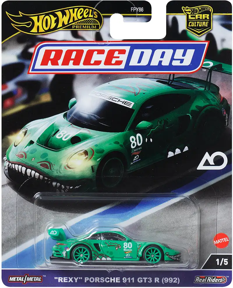 Mattel Hot Wheels Race Day 2024 Car Culture FPY86 (D) Case / Mix 6 Car Model Collection Diecast 1:64 Metal Toy