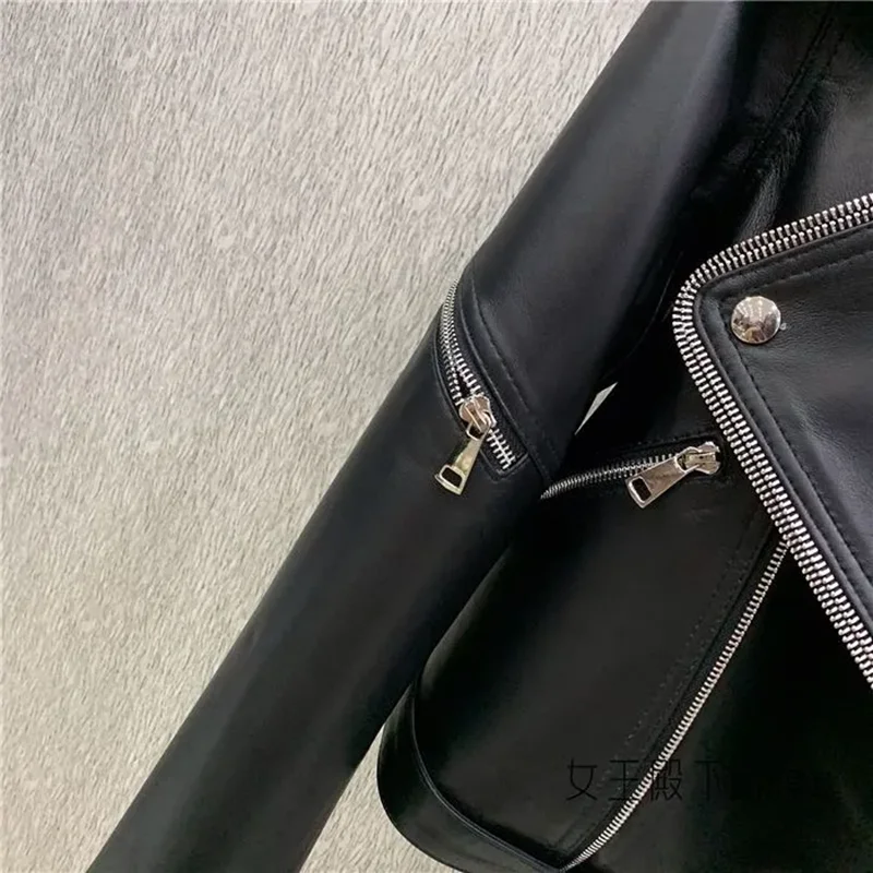 Giacca da donna in vera pelle Giacca da donna in vera pelle di qualità Giacca da motociclista e in pelle