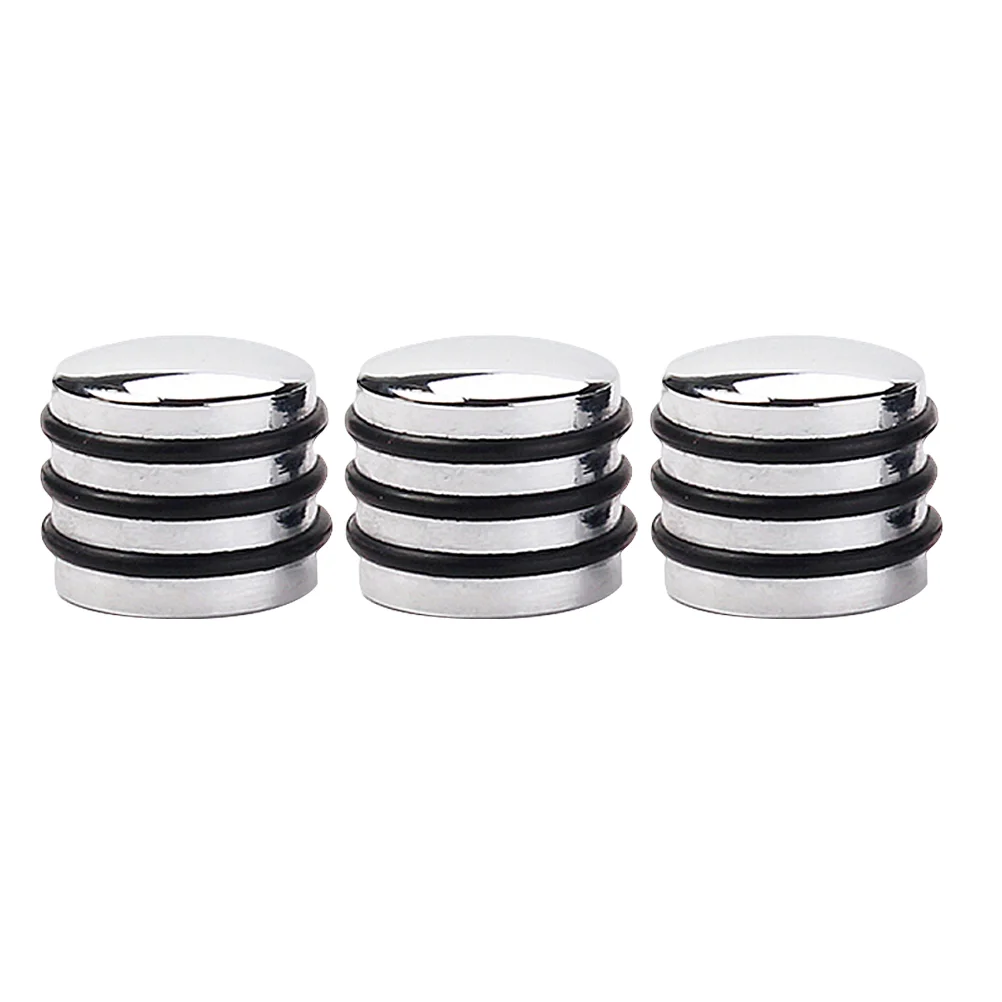 

3pcs Volume Control Knob with Dome for Guitar Bass Parts Accessory GD111 (Silver) control knobs cap