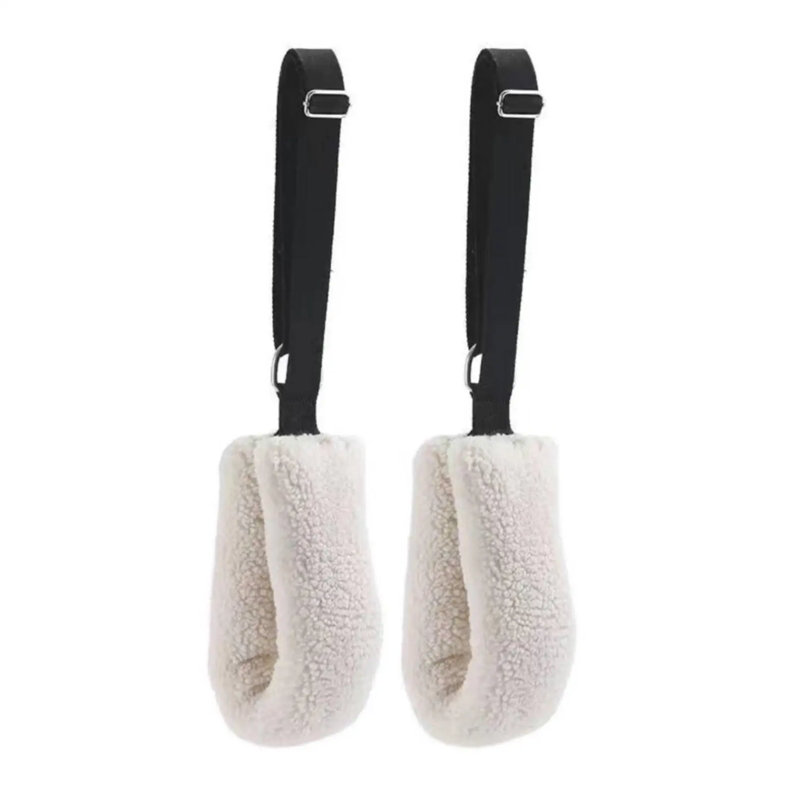 Pilates Exercise Straps Set Cotton Velvet Stretch Strap Loops Flexible Fitness Accessories for Pilates Reformer Sessions