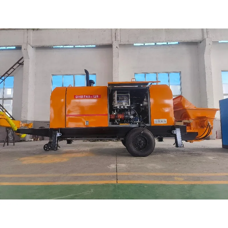 High-pressure Concrete Mixer Pump Construction Site Concrete Mixer Pump Supplier in China