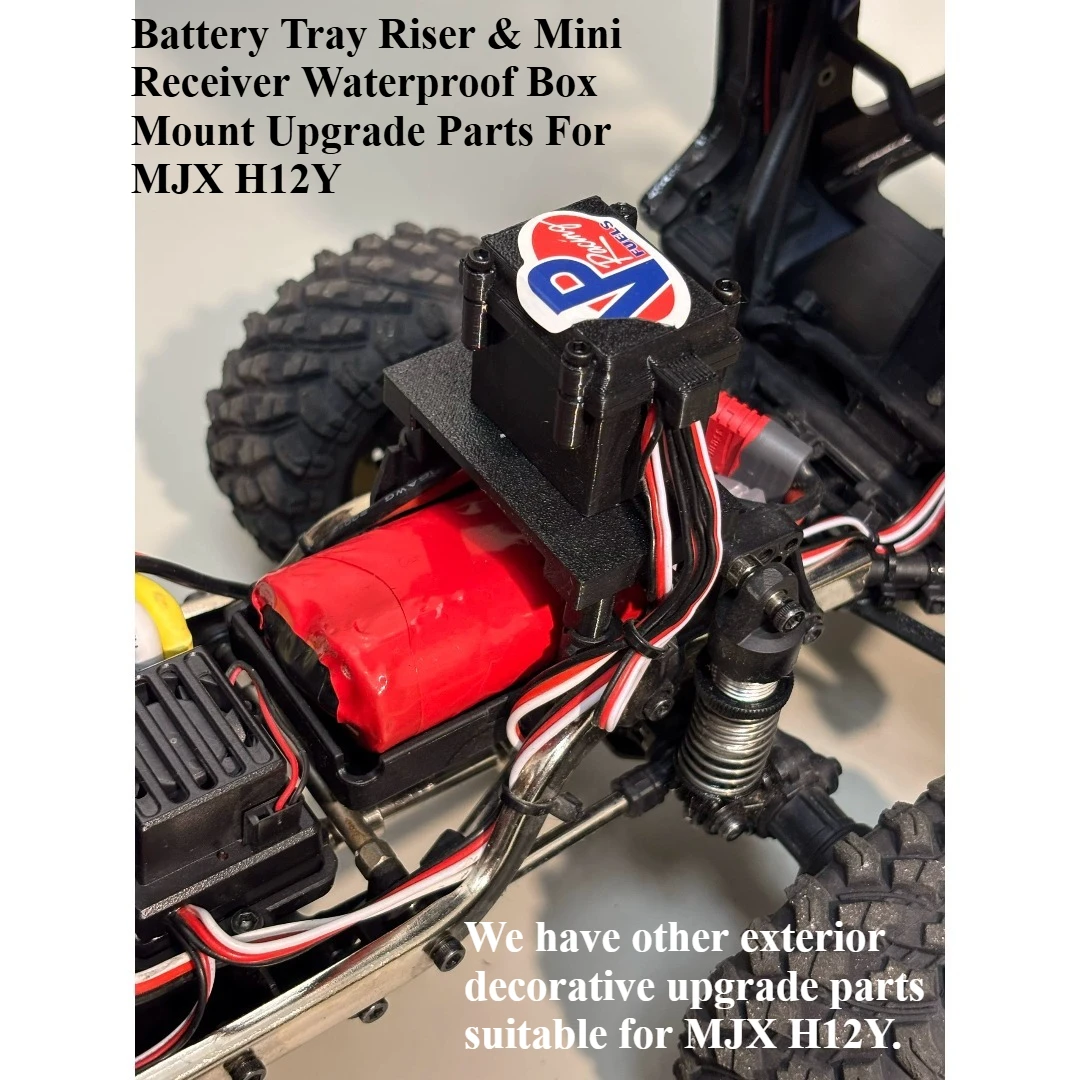 1/12 RC Offroad Buggy Custom Scale Simulated Decor Accessory Set For MJX H12Y RC Vehicle Exterior Appearance Tuning Parts