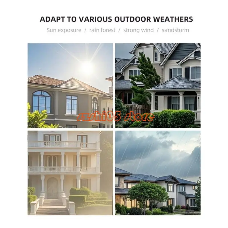 781E Totón lluvia con panel solar