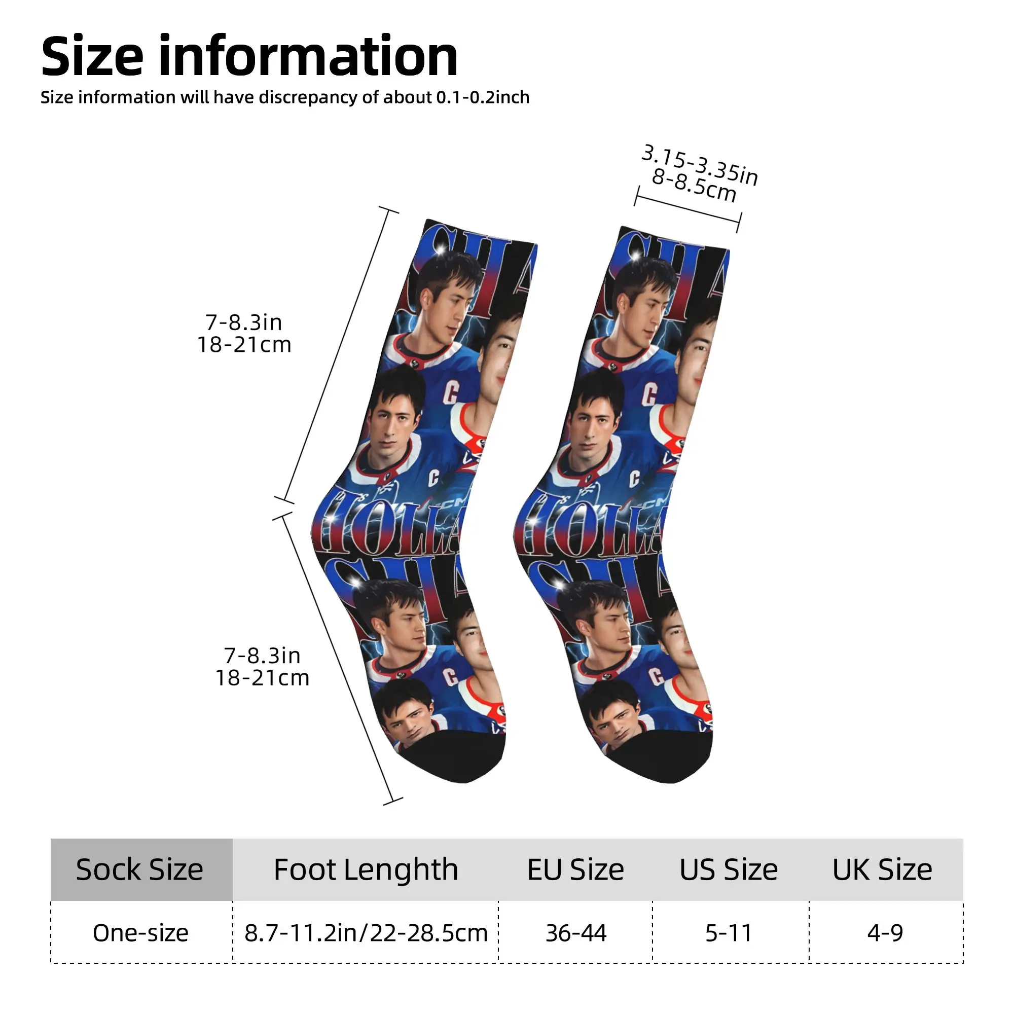 Cool Heated Rivalry Vintage Ilya Rozanov Licks Shane Hollander Face  Basketball Socks Crew Socks for Women Men Sweat Absorbing