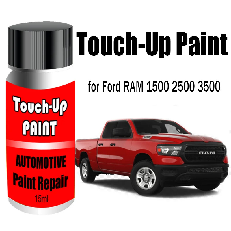 

Automotive Touch-Up Paint (With Brush) for Ford RAM 1500 2500 3500 Paint Scratch Remover Car Paint Care Accessories