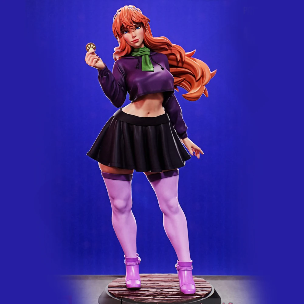 

1/24 Sexy Girl NSFW Resin Figurine Toy Unpainted GK Doll Unassembled 3D Print Assembly Miniature Reduction Statue Toy