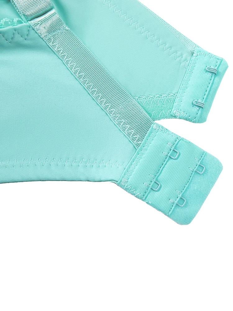 ラガー胸レース視点ブラジャー女性のセクシーなランジェリーアンダー刺繍花 Bralette プラスサイズのブラジャートップ