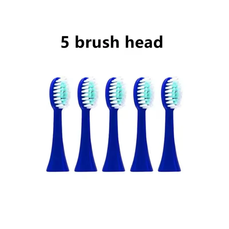 5pcs Soft Brush Heads Original Replacement for Children's Smart Sonic Electric Toothbrush Accessories