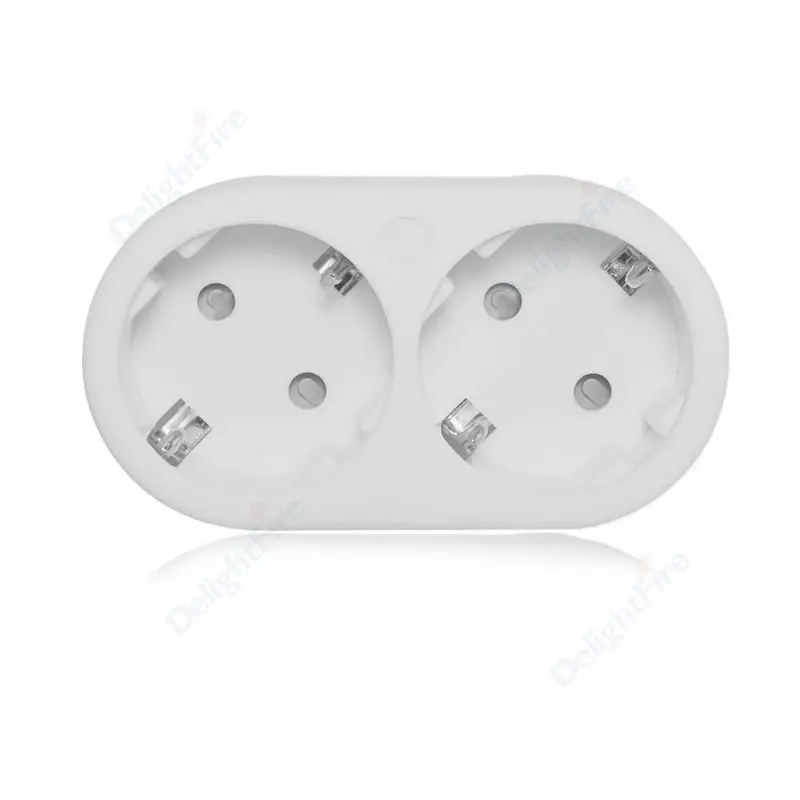 Soquetes elétricos da ue com interruptor adaptador de alimentação padrão europeu 16a 250v estendido 1 a 2 soquete alemão conversor de tomada de alimentação
