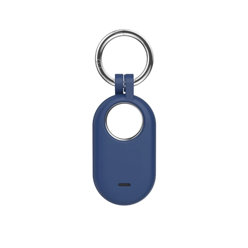Stylish Thin Silicone Case Keychain Holder for SmartTag2 Device Travel Essential 24BB