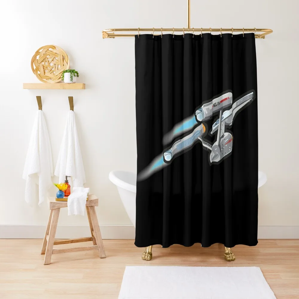 

Enterprise Classic Shower Curtain Bathroom Box Bathroom Shower Set Luxury Bathroom Showers Curtain