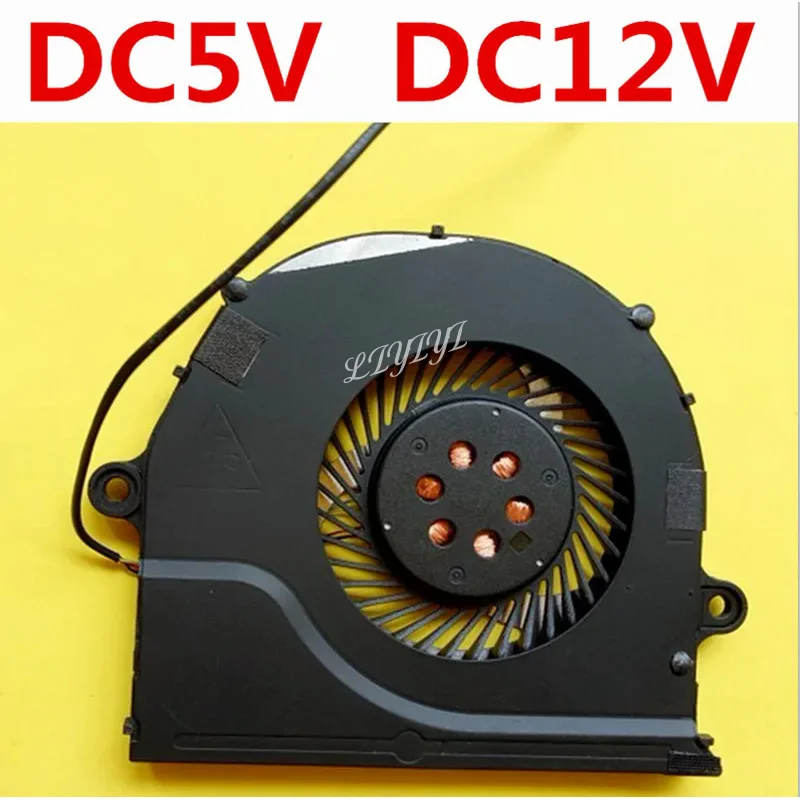 Laptop CPU cooling fan for Asus ROG Strix fx63vd fz63vd gl503 gl503vd fx503 fx503vd DFS521212MP0T-FKA5 fk6p DC 12v 0.4a 4pin