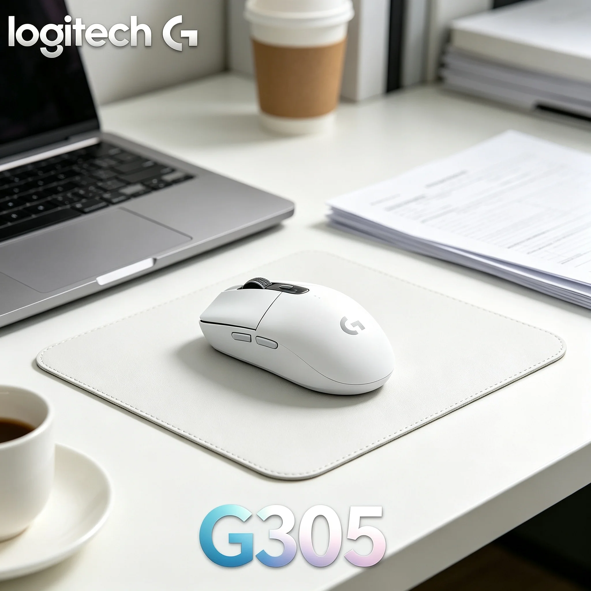Esports Gaming Competition - Logicool G305 ワイヤレスeスポーツゲーミングマウス。6つのカスタムボタン、低遅延クリックで、ゲーム競技やオフィスでの使用に最適。