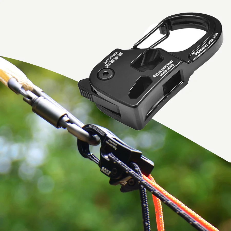 

Aluminum Alloy Tent Rope Tensioner – Durable,Rustproof,Lightweight Cord Adjuster for Secure Camping,Hiking & Outdoor