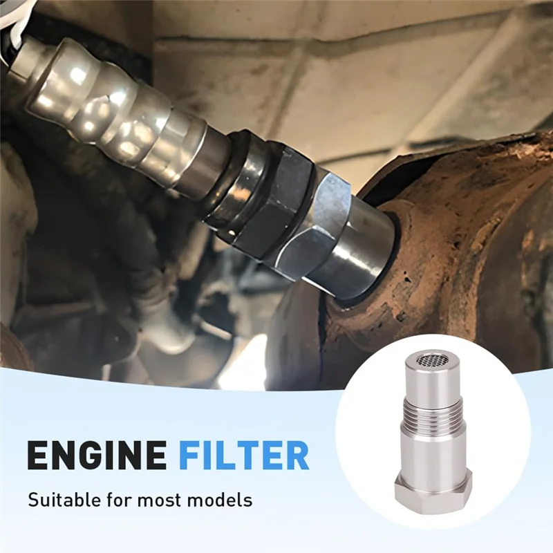 T98C-4PCS Stainless Steel Extension Pipe Fitting 1.8 Inch M18× 1.5 Thread-High-Temperature Resistance,Precision Threads