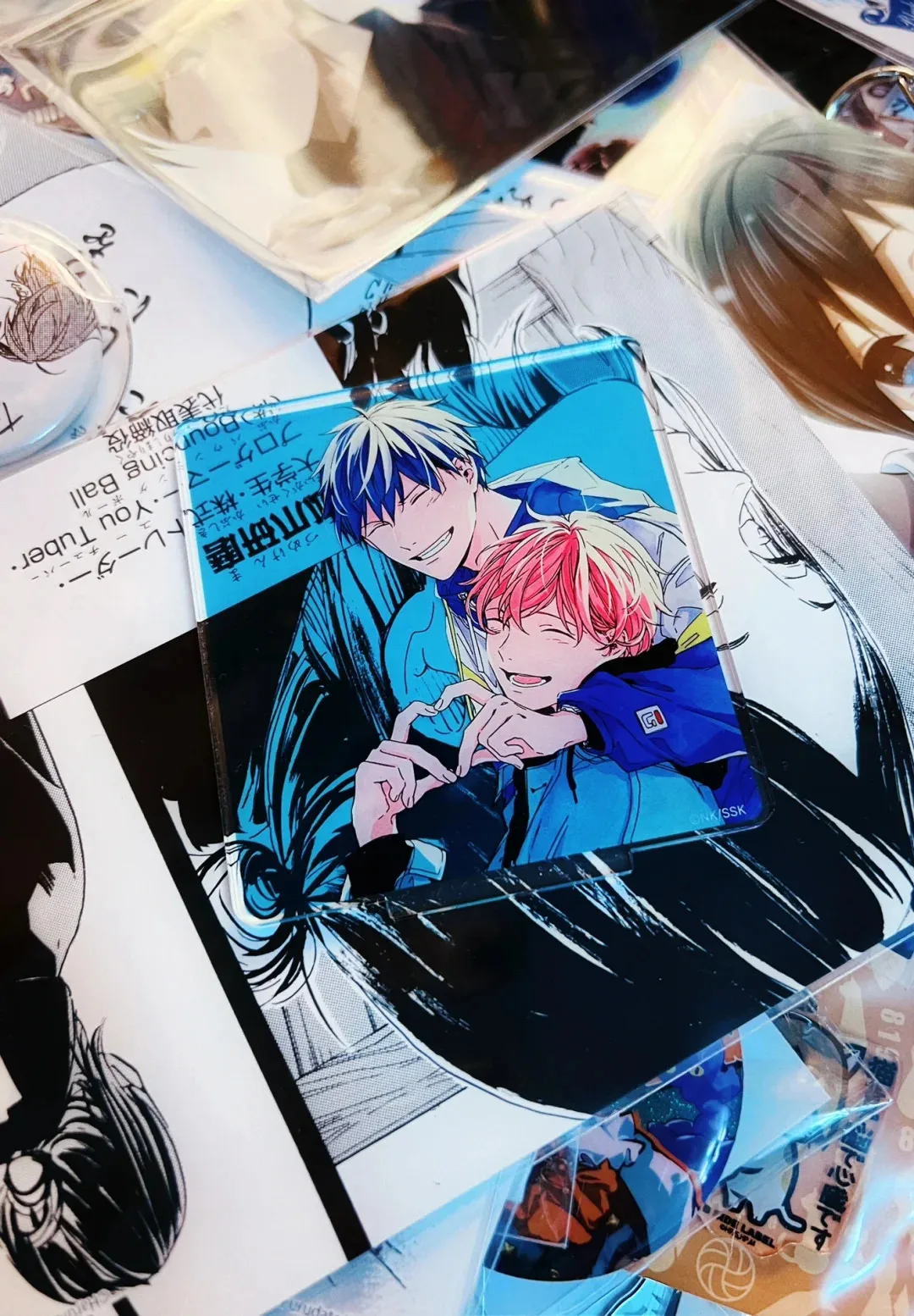 GIVEN Anime Acrylic Stand Uenoyama Ritsuka Figuur Action Peripheral Figure Kids Models Ornaments Group photo card Accessories