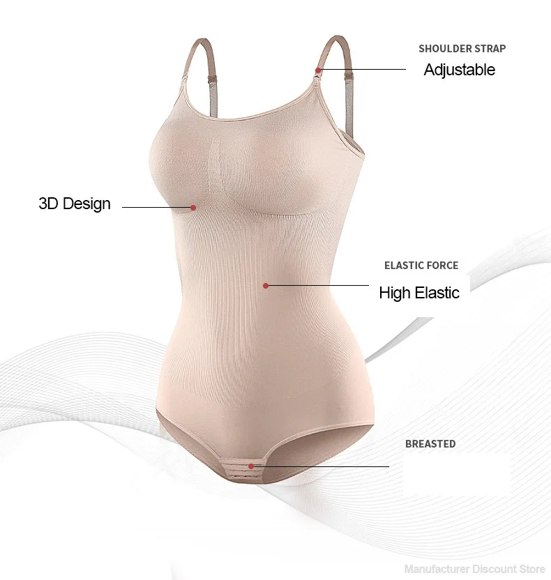 Bodysuit Shapewear Women Waist Trainer Tummy Control Slimming Sheath Butt Lifter Slimmer Abdomen Shapers Corset Full Body Shaper