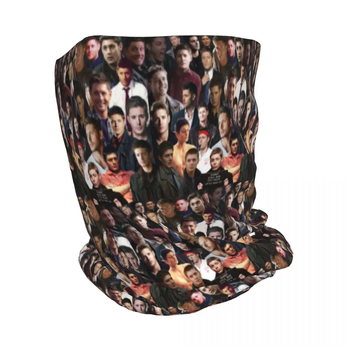 Dean Winchester Collage Bandana Neck Cover Magic Scarf Warm Face Mask Beanies Hat for Men Women Adult Washable