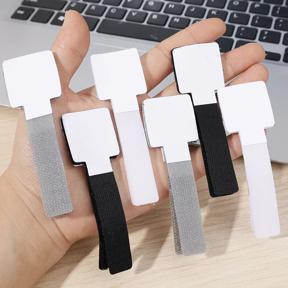 Self Adhesive Cable Ties Fastening Wire Organizer Cord Rope Portable Multi-purpose Data Cable Storage Tape Plant Fixation