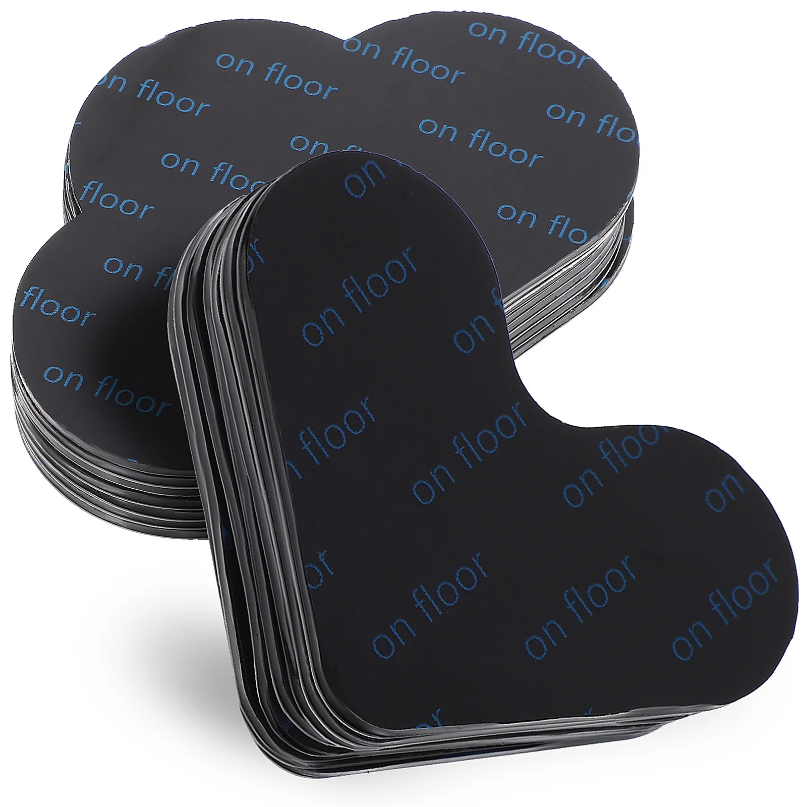 16Pcs Carpet Gripper Pads Rug Tape Stickers Heart Cloud Shape Non Slip Rug Holders for Hardwood Floors Tiles Non Slip