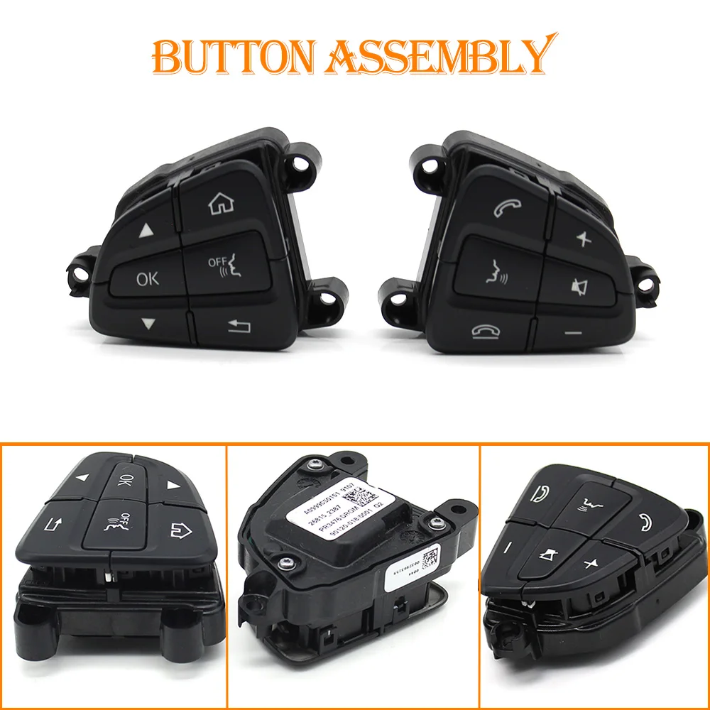 Car Steering Wheel Keys Multi-Function Menu Control Switch Button Assembly For Mercedes Benz V Class W447 W448 AMG GT W190