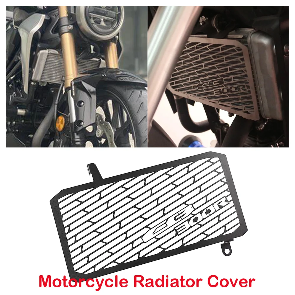 

Fit for Honda CB300R CB 300R ABS 2018 2019 2020 2021 Motorcycle Engine Radiator Cover Front Cooler Grille Protector Guard