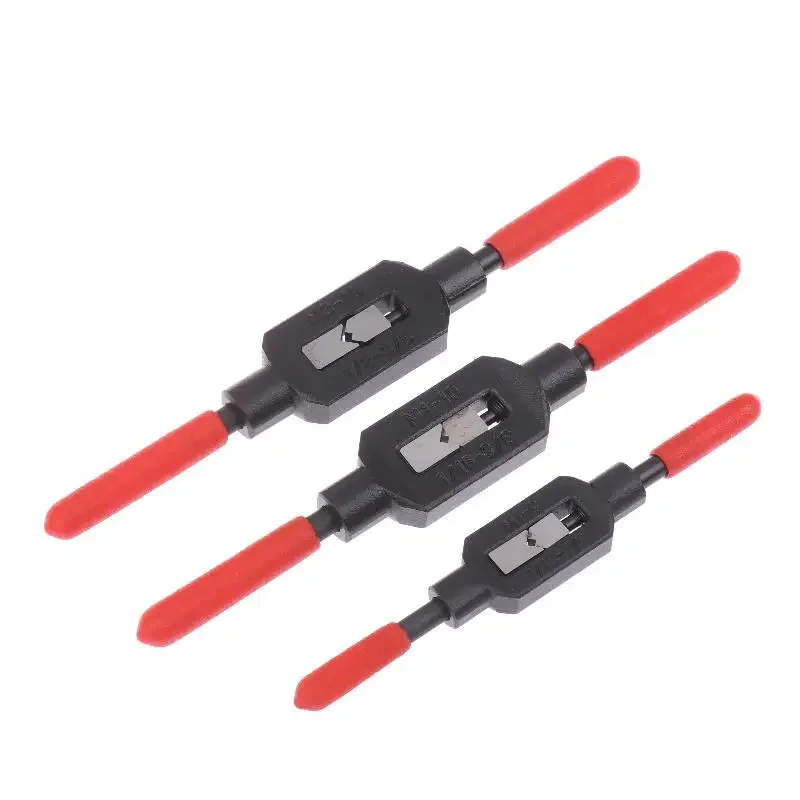 Maniglia per chiave per rubinetto regolabile per rubinetti metrici M1-M8/M1-M10/M3-M10/M4-M12 Utensili manuali per alesatore per rubinetto in acciaio ad alto tenore di carbonio super duro