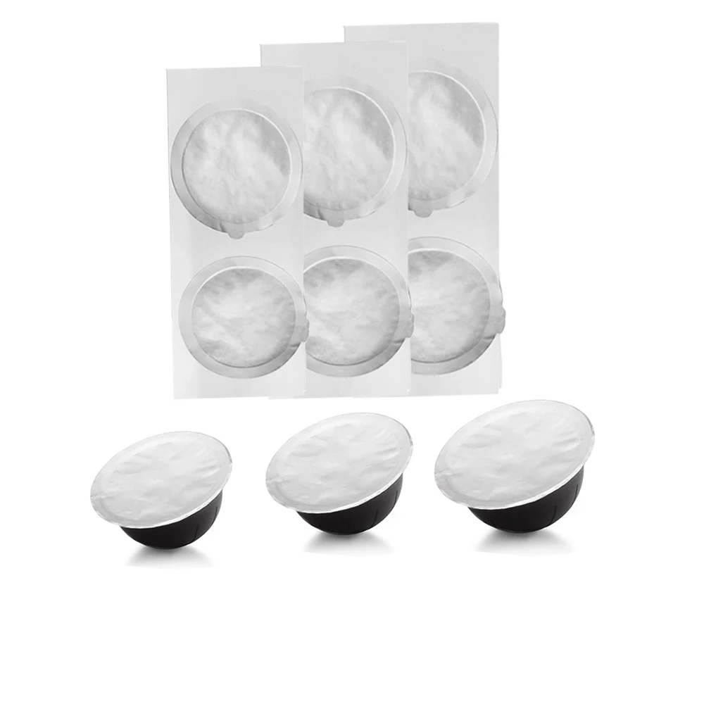 57/59/62MM Disposible Nespresso Coffee Capsule Seals Foils Cream Foam Cafe Filter Lid Aluminum Sticker For Nespresso Capsules