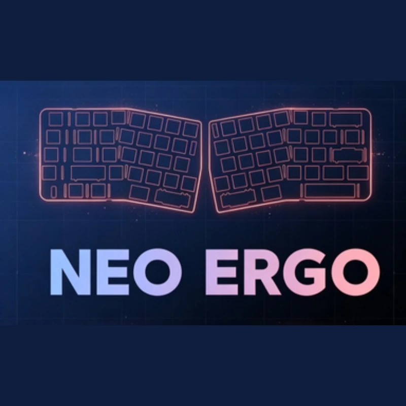 Neo Ergo Mechanical Keyboard Positioning Plate Customized PP POM ABS Carbon Brass FR4 CNC Gaming Keyboard Accessories Diy Gift
