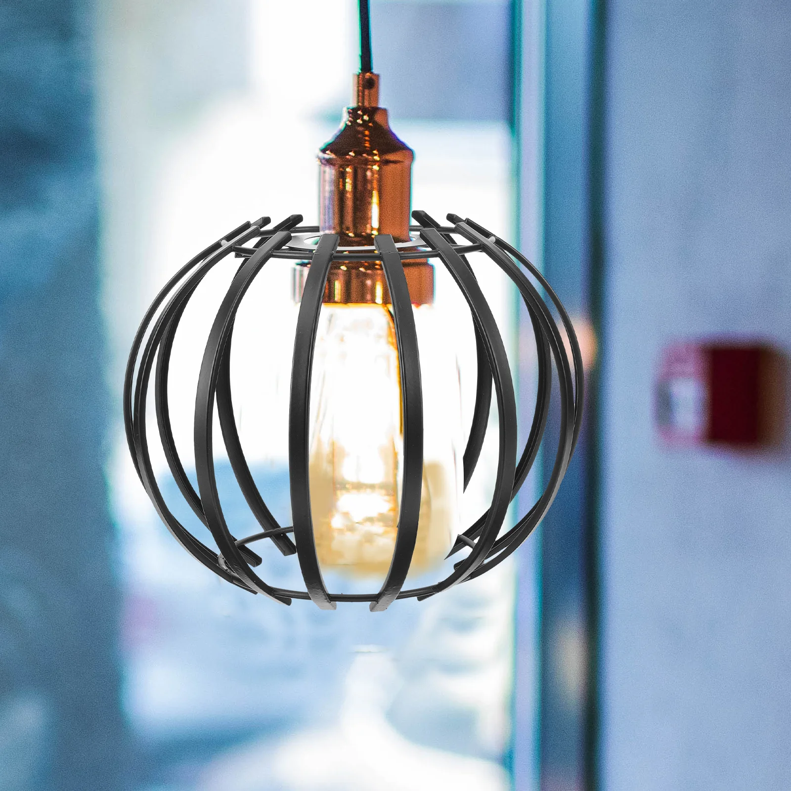 

Hollowed Pendant Light Lampshade Iron Material Simple Elegant Decor Style Warm Inviting Lighting Accessories for Any Space