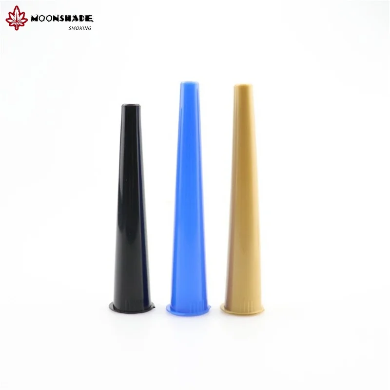 MOONSHADE 100pcs/lots 109mm Cigarette Storage Tube Waterproof Anti-odor Sealed Container Tools Tobacco Box Smoking Accessories