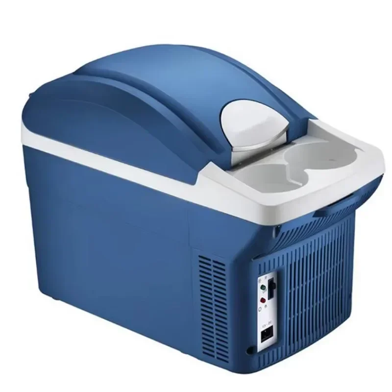 8L small semiconductor electronic 12v mini freezer heater portable car hotel refrigerator
