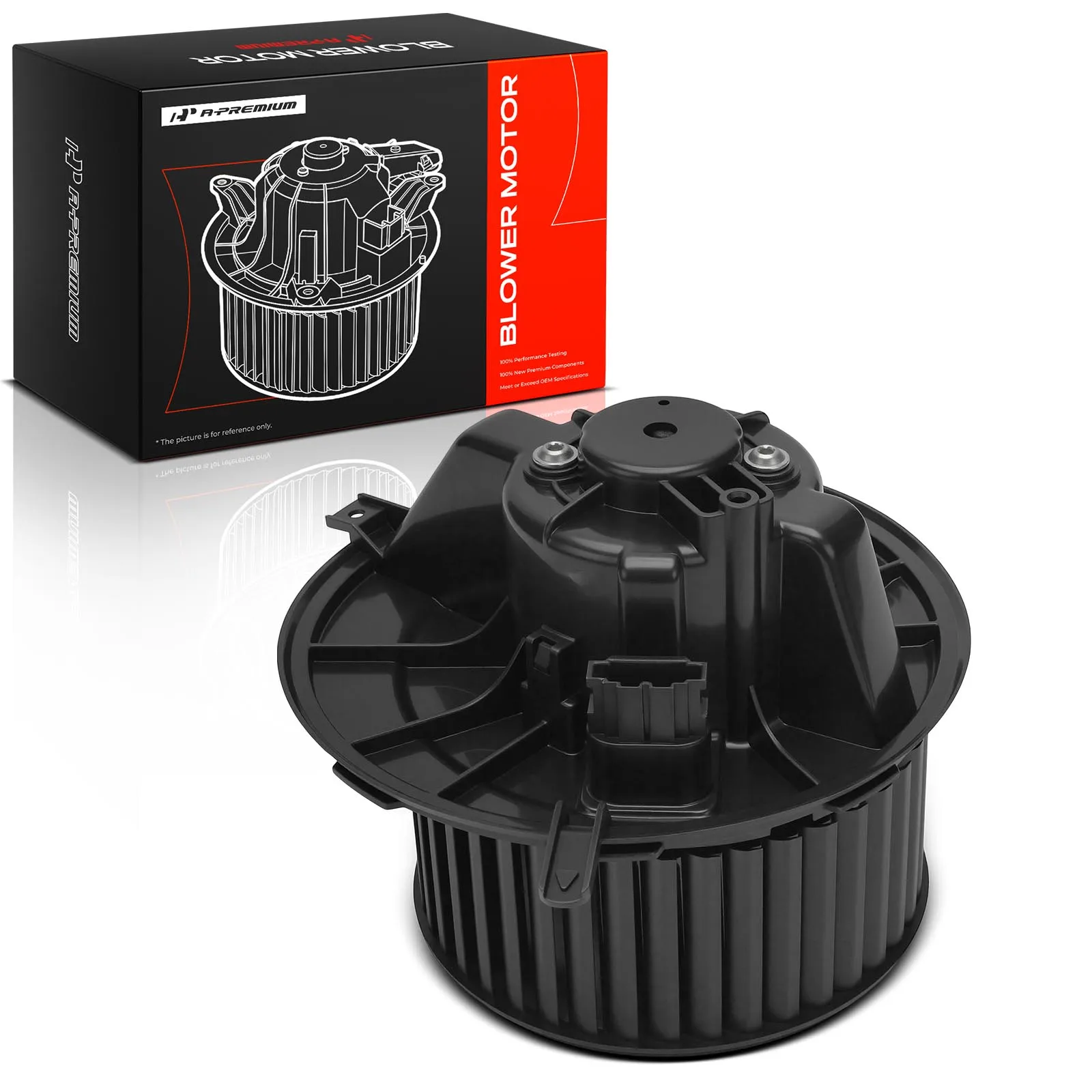 A-Premium Blower Motor with Fan Cage for Volkswagen Jetta 2005-2018 Passat 2006-2010 Tiguan CC 2009-2017 Eos Audi A3 2006-2013