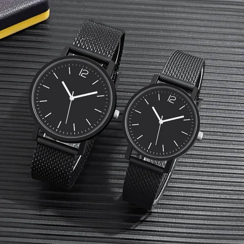 

2024 New Couple Silicone Watch Band Watch Simple Digital Quartz Watch Men and Women Accessories Clock
