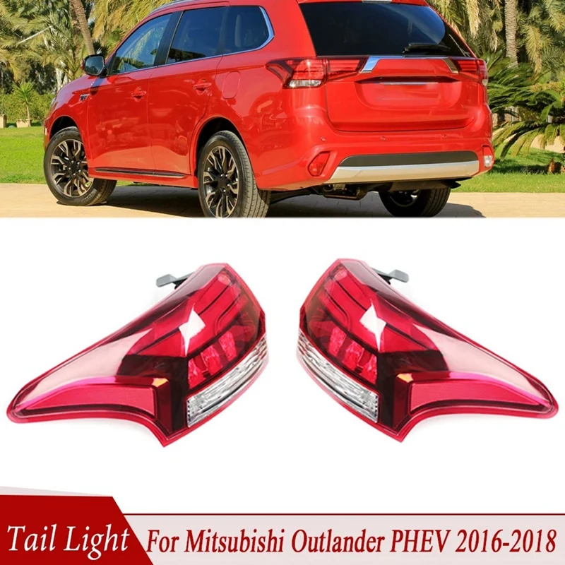 Car Signal Brake Lamp Bumper Warning Light LED Rear Tail Light For Mitsubishi Outlander PHEV 2016 -2021