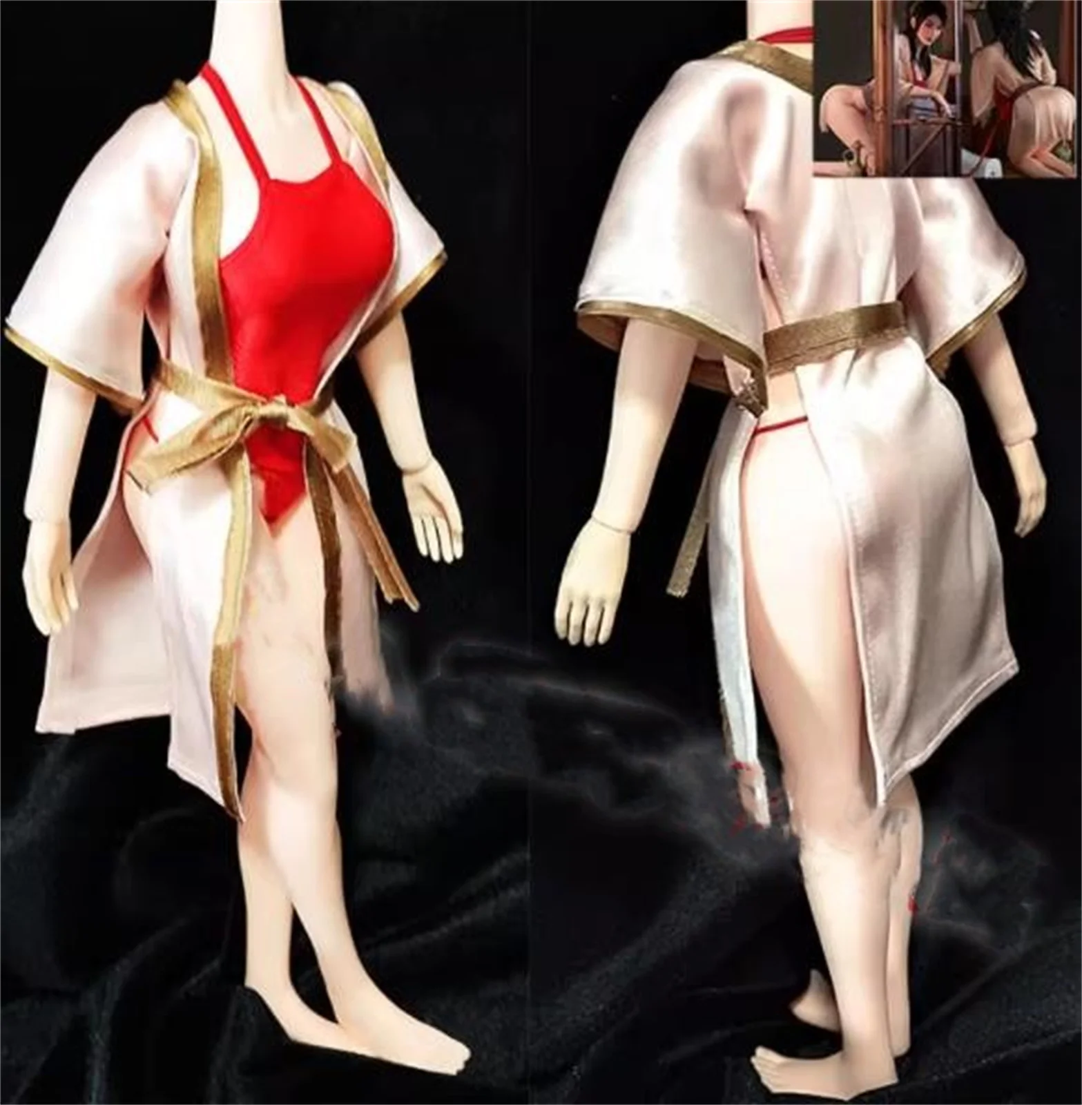 

1/6 Female Soldier Pajamas Belly Band Underwear Clothes Model For12'' PH TBL HOT JO BJD Figures