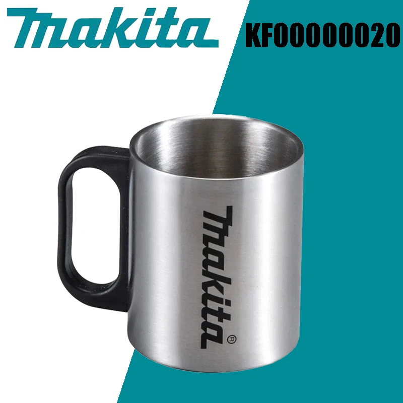 

Кофейная чашка Makita KF00000020, кружка из нержавеющей стали, двойная двухслойная антиожоговая термоизоляционная чашка емкостью 240 мл