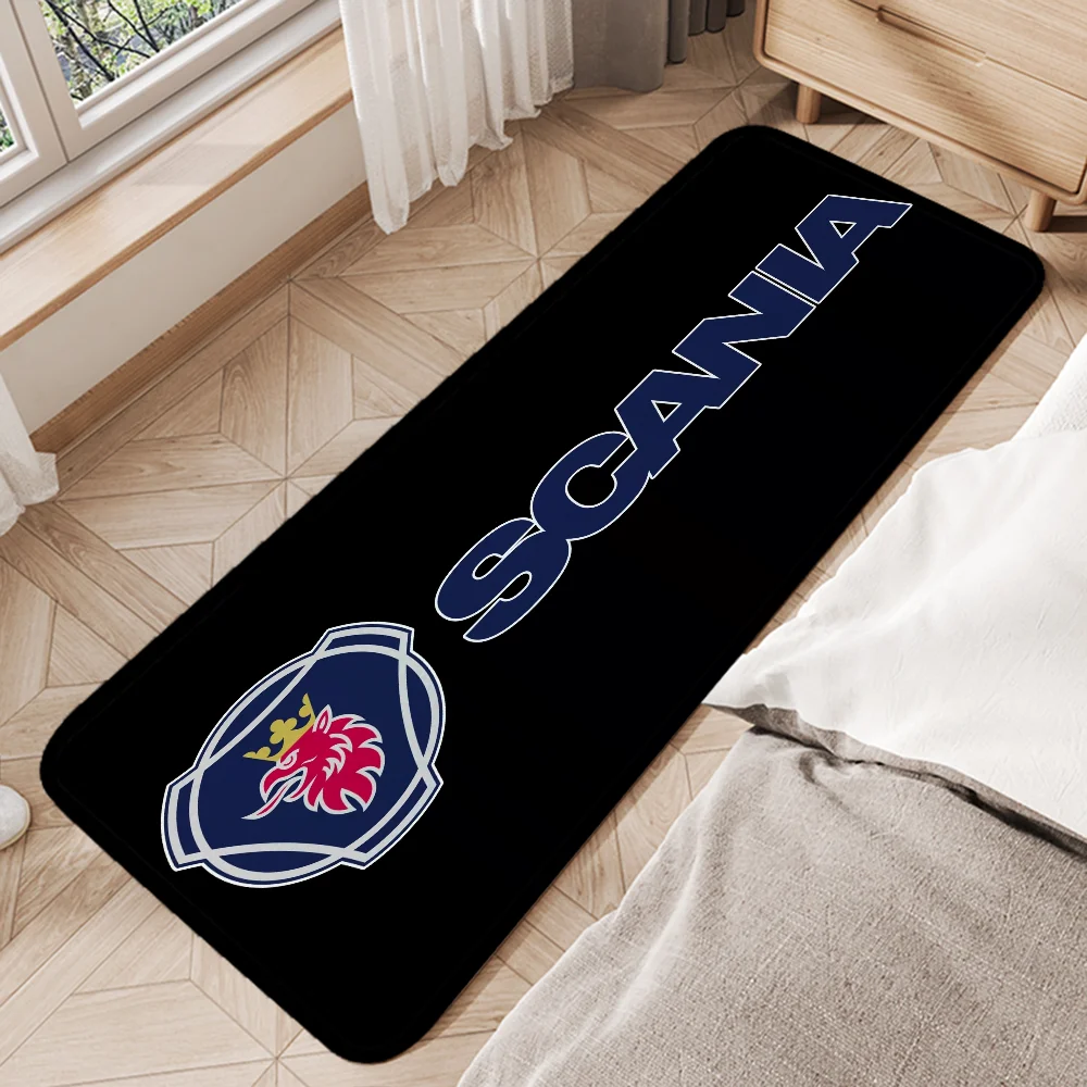 S-Scanias Balcony Non Slip Carpet Entrance Door Doormat Room Rugs Super Absorbent Bathroom Rug Carpets for Home Kitchen Mat