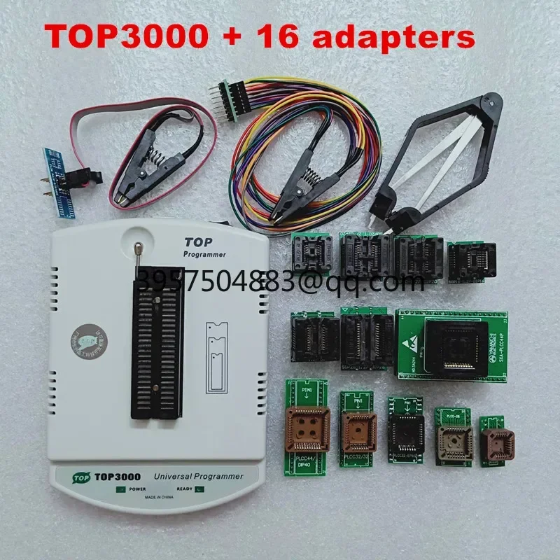 مبرمج عالمي TOP3000 لـ MCU وTop-3000 USB ECU رقاقة ضبط EPROMs برمجة A+
