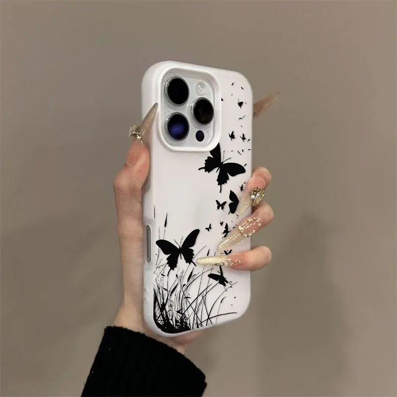 حافظة لهاتف آيفون 17 17air 16 15 Pro Max 16pro 16promax 14 11 13 12 xr xs max