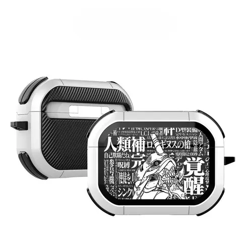 NEON GENESIS EVANGELION EVA-01 TESTTYP AirPods Pro 1 2 3 4:e generationens hörlursfodral Kreativt tecknat hörlursfodral med högt värde 8 best sales Hörlurar Evangelion - №5