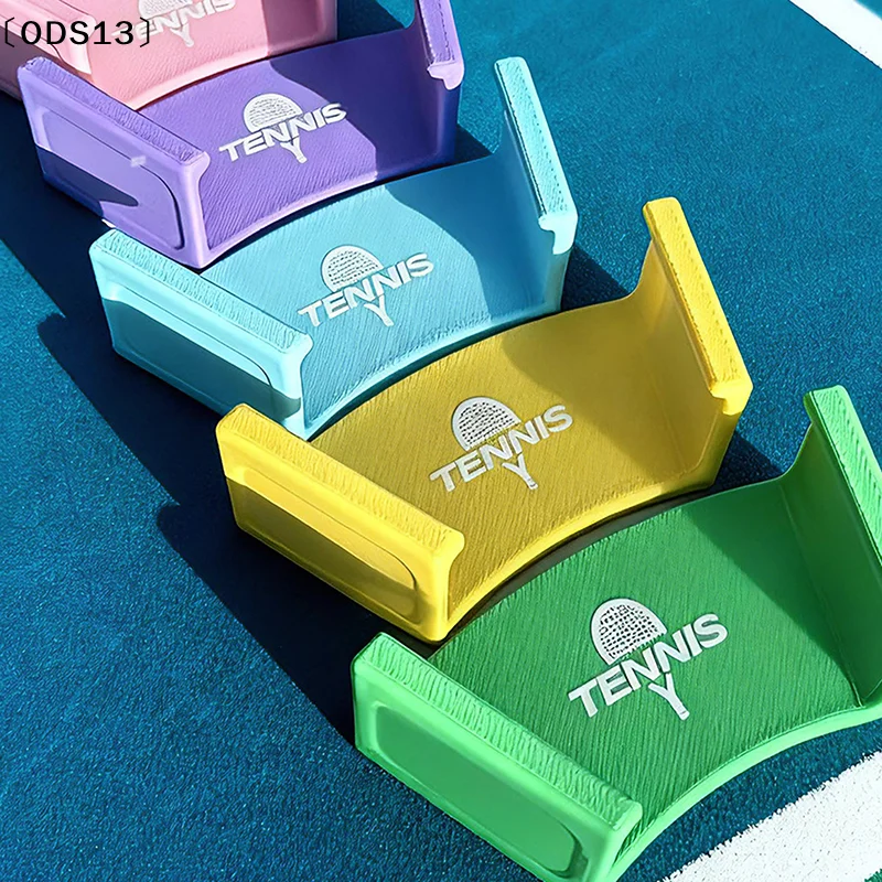 

Настенная настенная стойка для теннисных ракеток, пластиковый самоклеящийся держатель для ракеток для бадминтона, прочный, без дырокола, 1 шт.