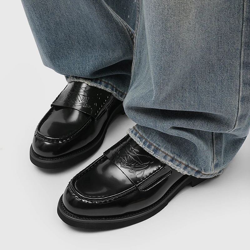 รองเท้าหนังผู้ชาย รองเท้าโลฟเฟ - Men Formal Wear Shoes บทวิจารณ์และราคา