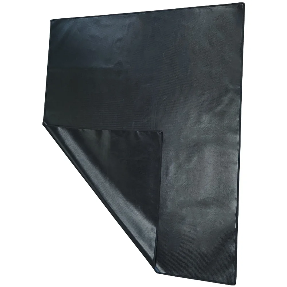 Outdoor Grill Mat Heat Shield Fiberglass Cloth Sizes 11 24 30 36 48 Inch Spark Guard For Deck Patio Yard Balcony Porch Campsite
