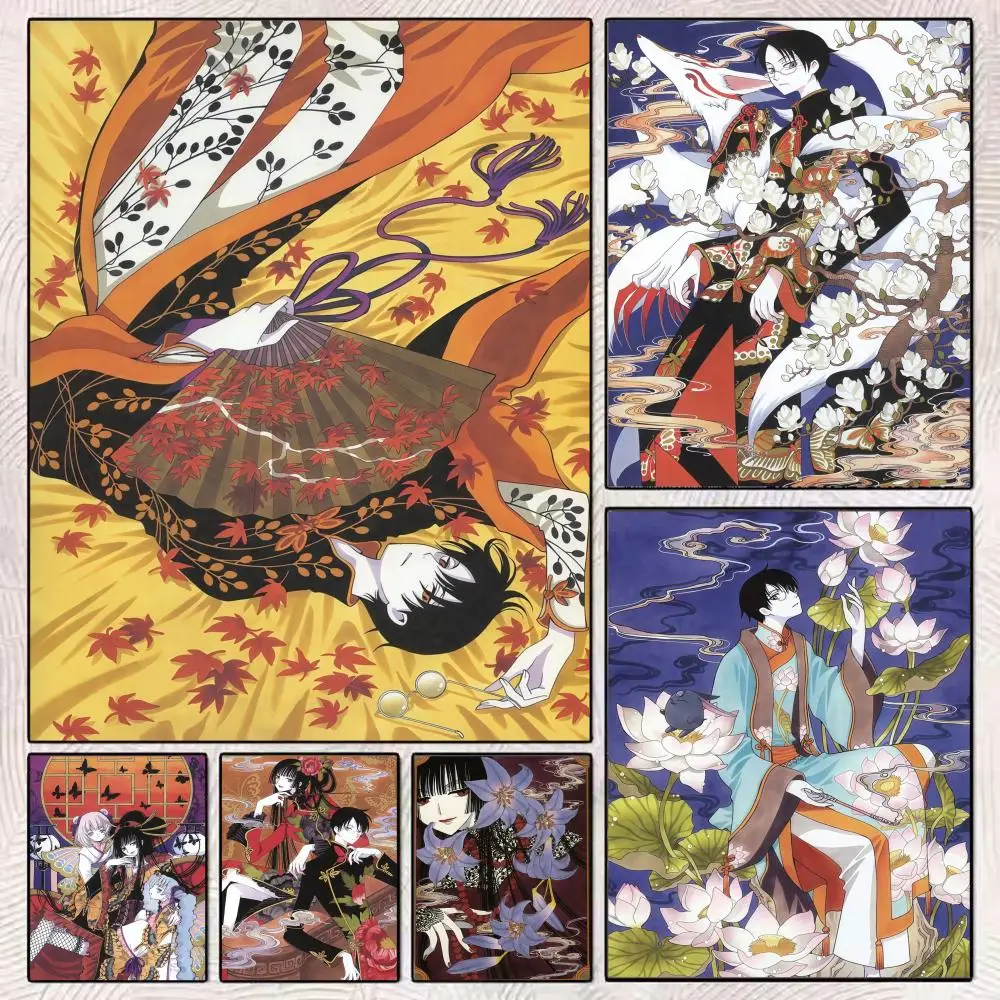 

Horror Anime XxxHOLiC Poster HD Art Mural Wallart Poster Waterproof Vintage Print Decor for Home Decoration DIY Durable