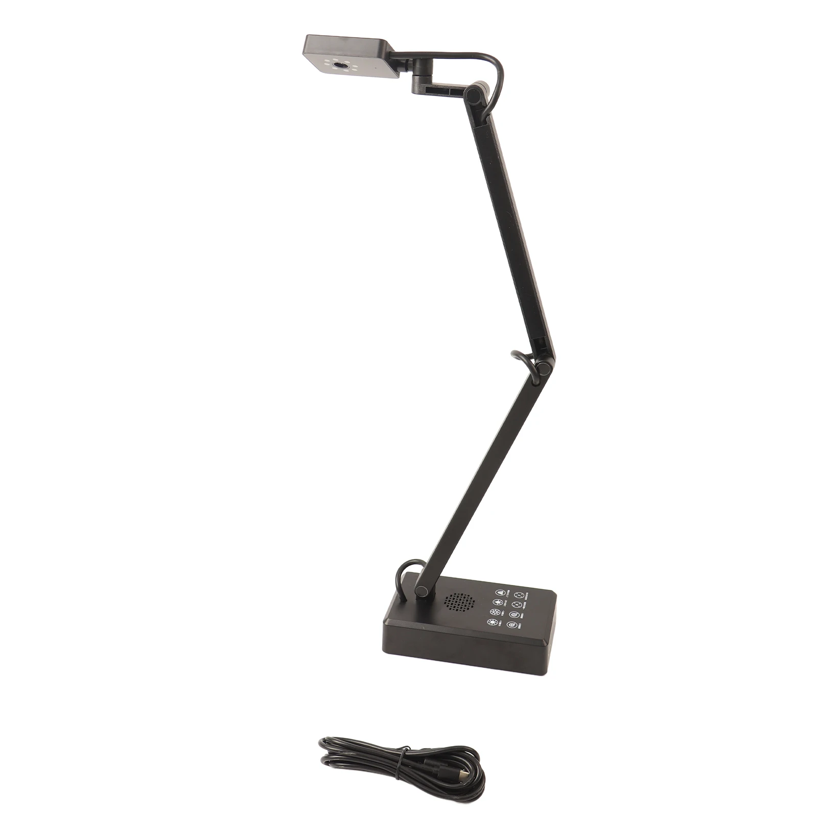 16MP USB Document Camera with Microphone Auto Focus 4K Webcam with Flexible Arm for Online Learning Remote Teaching Web Conferen