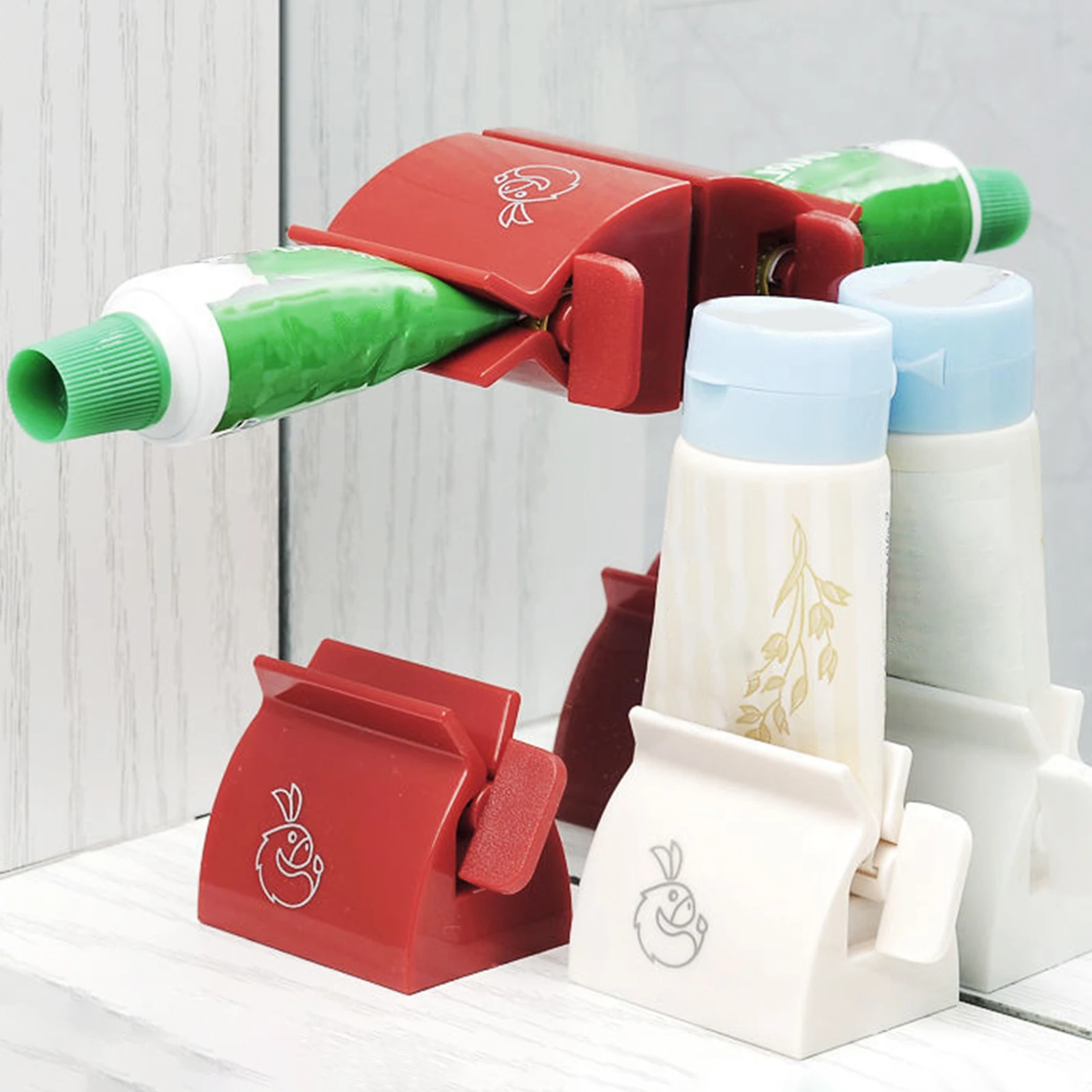 Minimalist Tube Roller Squeezer Stable Standing Wide Application Practial and Reusable for Home Dorms Hotels Travel