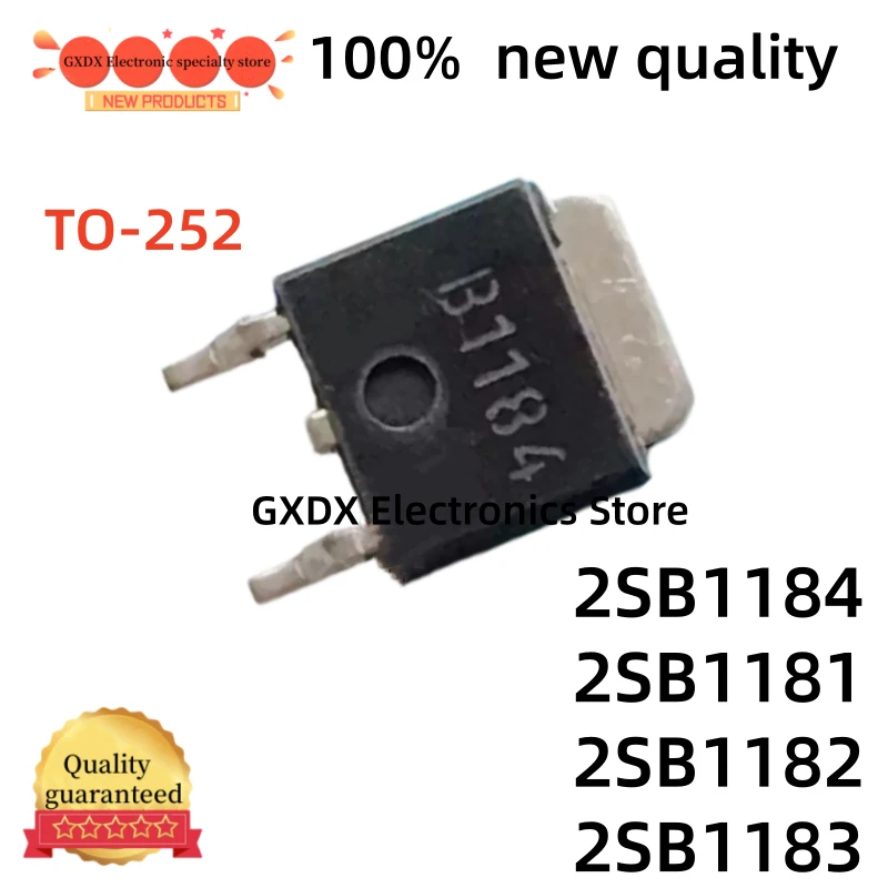 10-20-30Uds 100% new 2SB1184 2SB1181TLQ 2SB1182TLQ 2SB1183TL 2SB1184TLQ B1181 B1182 B1183 B1184 2SB1181 2SB1182 2SB1183 TO-252